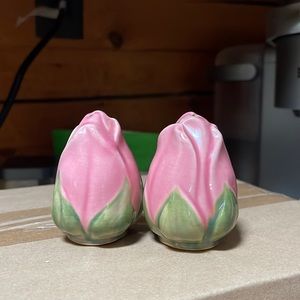 Vintage Franciscan Desert Rose salt and pepper shaker